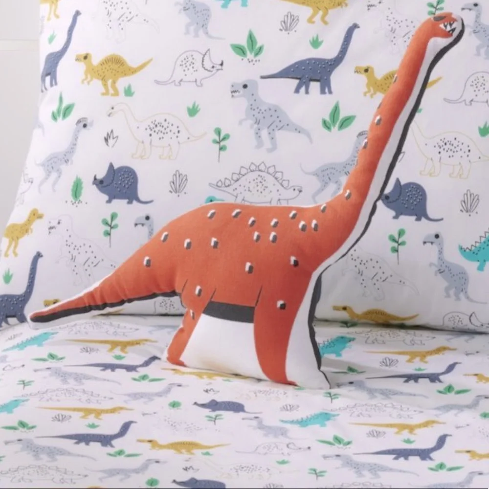 Kids Throw Pillows Dinosaurs - Picture 1 of 4